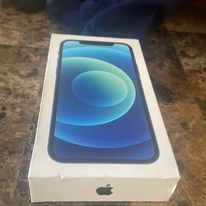 IPHONE 12 box with lightning cable